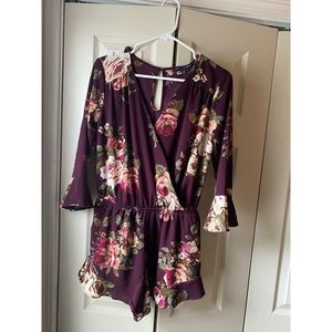 Floral Romper